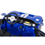 Elektrické autíčko Ford GT - dvojmiestne, modré